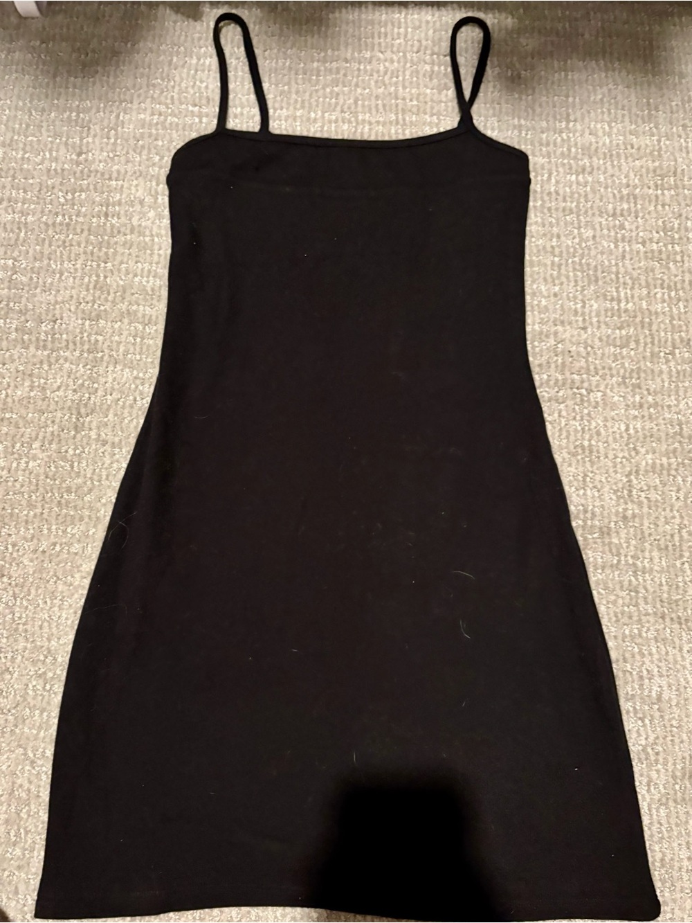 Reformation Black Slip Dress
